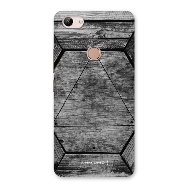 Wooden Hexagon Back Case for Vivo Y83