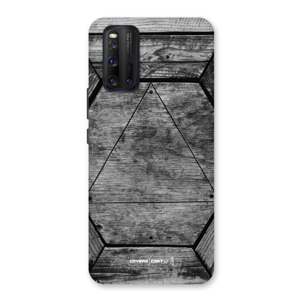 Wooden Hexagon Back Case for Vivo iQOO 3