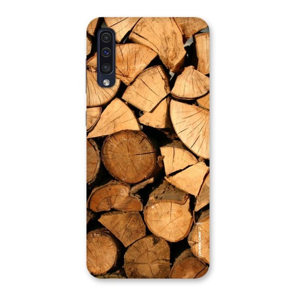 Wooden Logs Back Case for Galaxy A50