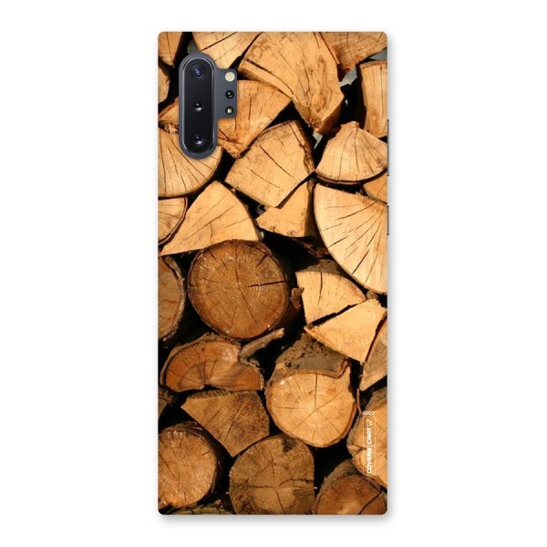 Wooden Logs Back Case for Galaxy Note 10 Plus