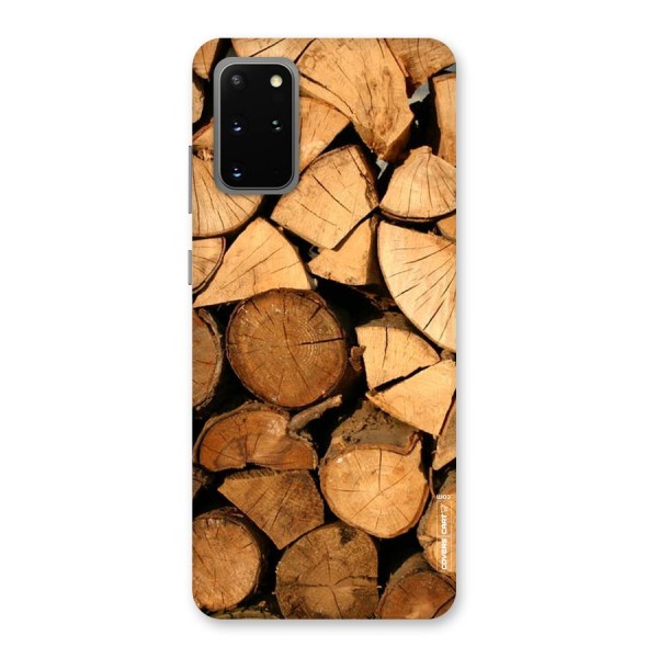 Wooden Logs Back Case for Galaxy S20 Plus