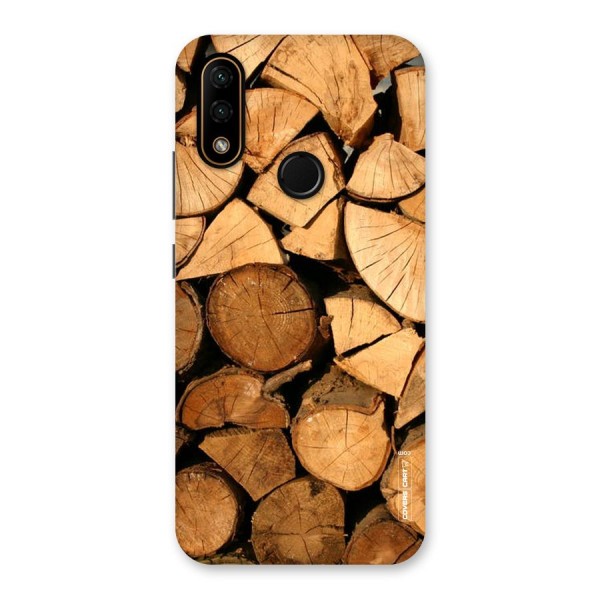 Wooden Logs Back Case for Lenovo A6 Note