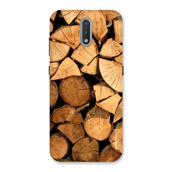 Wooden Logs Back Case for Nokia 2.3