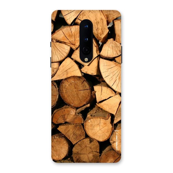 Wooden Logs Back Case for OnePlus 8