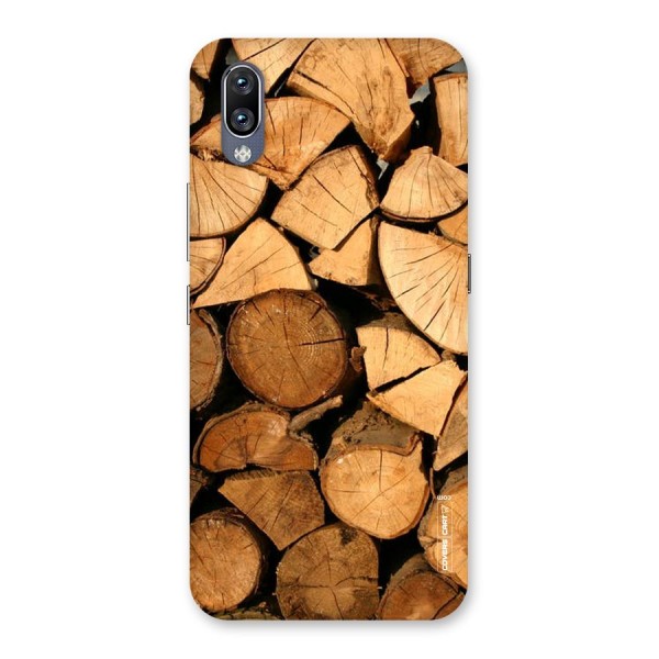 Wooden Logs Back Case for Vivo NEX