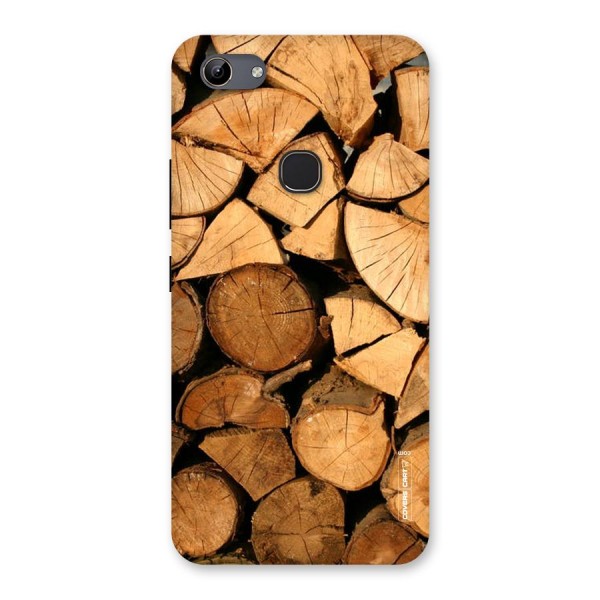 Wooden Logs Back Case for Vivo Y81