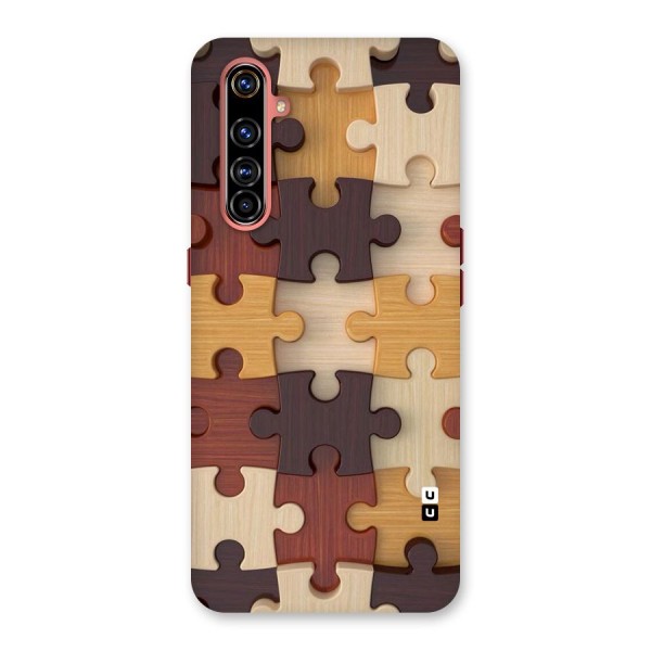 Wooden Puzzle (Printed) Back Case for Realme X50 Pro