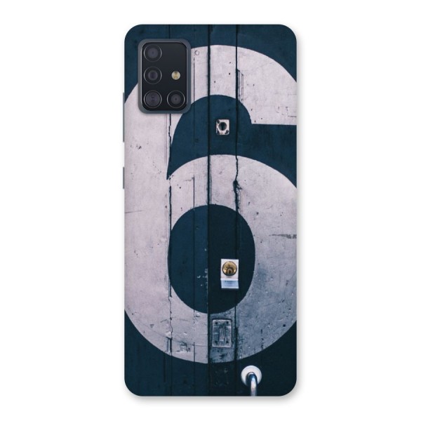 Wooden Six Back Case for Galaxy A51