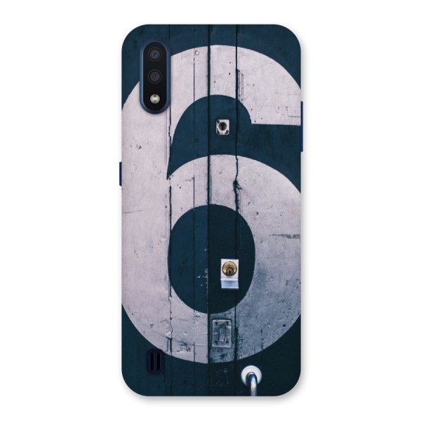 Wooden Six Back Case for Galaxy M01