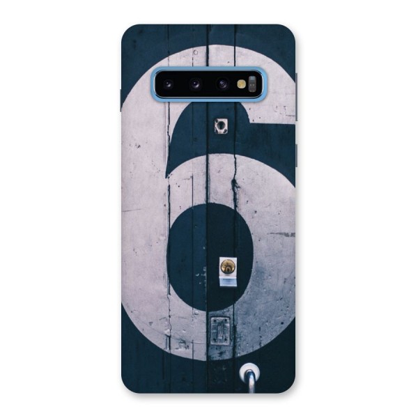 Wooden Six Back Case for Galaxy S10