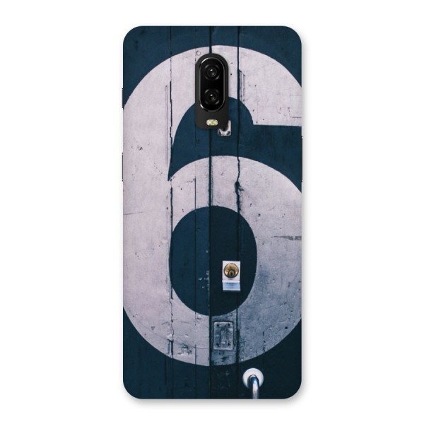 Wooden Six Back Case for OnePlus 6T