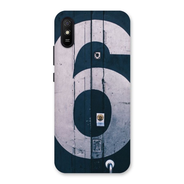 Wooden Six Back Case for Redmi 9i