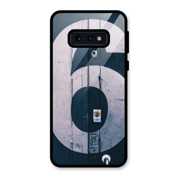 Wooden Six Glass Back Case for Galaxy S10e