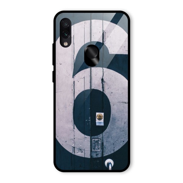 Wooden Six Glass Back Case for Redmi Note 7