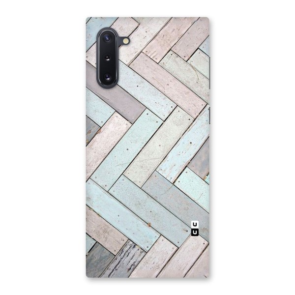 Wooden ZigZag Design Back Case for Galaxy Note 10