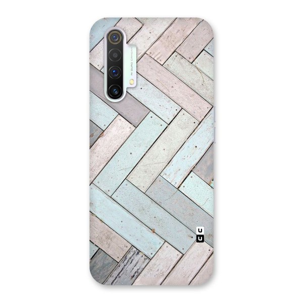 Wooden ZigZag Design Back Case for Realme X3 SuperZoom