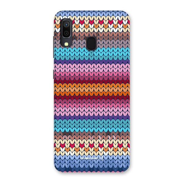 Woolen Back Case for Galaxy A20