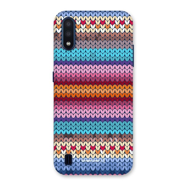 Woolen Back Case for Galaxy M01