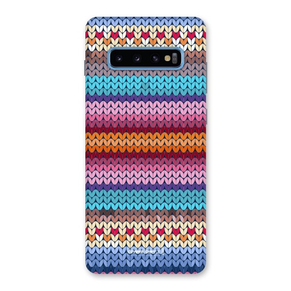 Woolen Back Case for Galaxy S10 Plus