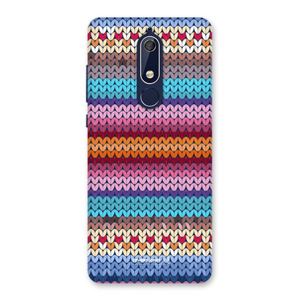 Woolen Back Case for Nokia 5.1