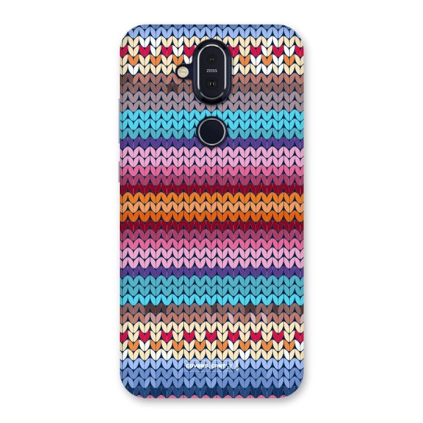 Woolen Back Case for Nokia 8.1