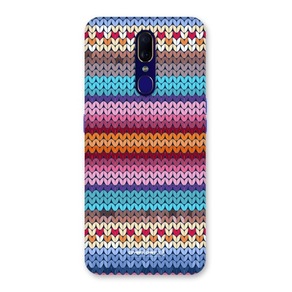 Woolen Back Case for Oppo F11