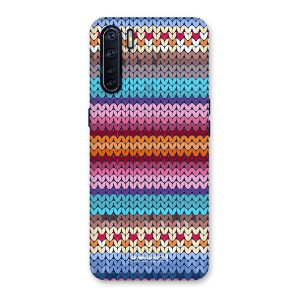 Woolen Back Case for Oppo F15