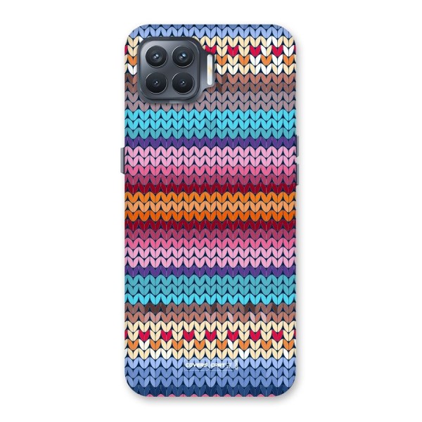 Woolen Back Case for Oppo F17 Pro