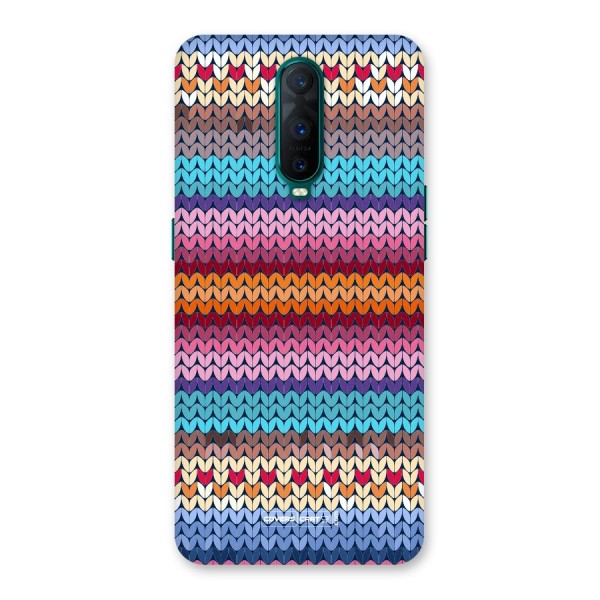 Woolen Back Case for Oppo R17 Pro