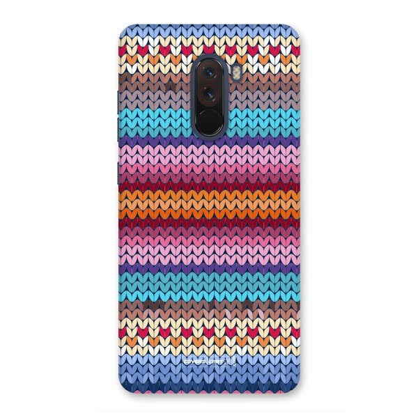 Woolen Back Case for Poco F1