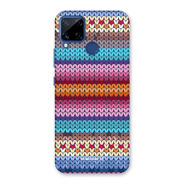 Woolen Back Case for Realme C12