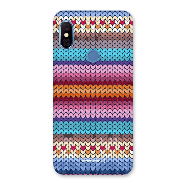 Woolen Back Case for Redmi Note 6 Pro