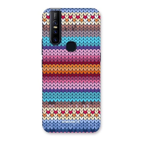 Woolen Back Case for Vivo V15