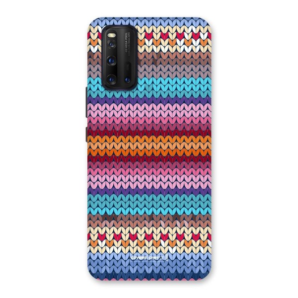 Woolen Back Case for Vivo iQOO 3