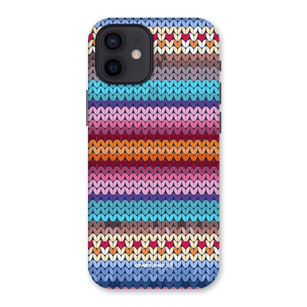 Woolen Back Case for iPhone 12