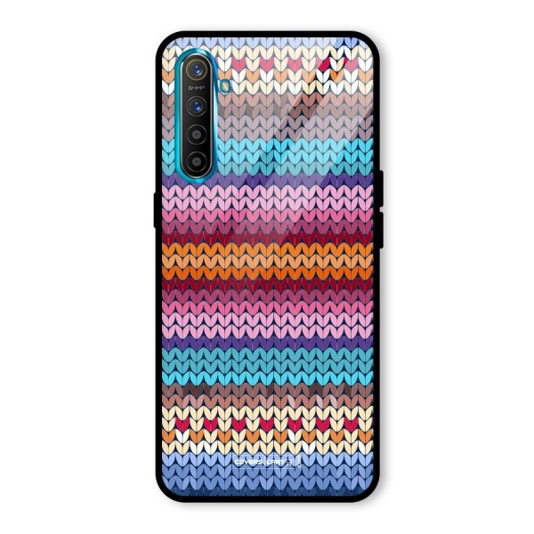 Woolen Glass Back Case for Realme XT