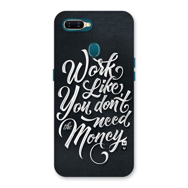 Work Like King Back Case for Oppo A7