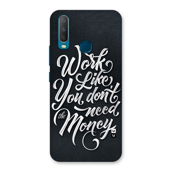 Work Like King Back Case for Vivo Y15