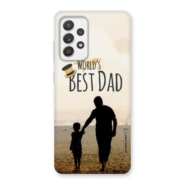 Worlds Best Dad Back Case for Galaxy A52