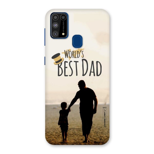 Worlds Best Dad Back Case for Galaxy F41