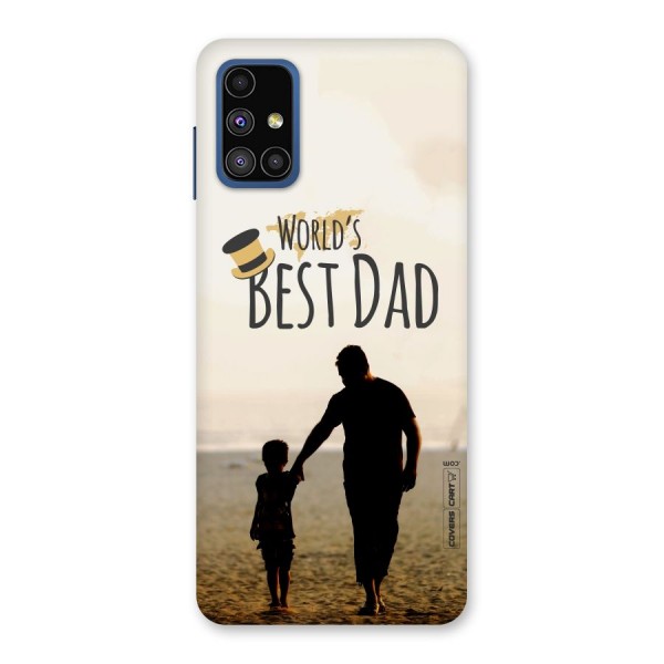 Worlds Best Dad Back Case for Galaxy M51