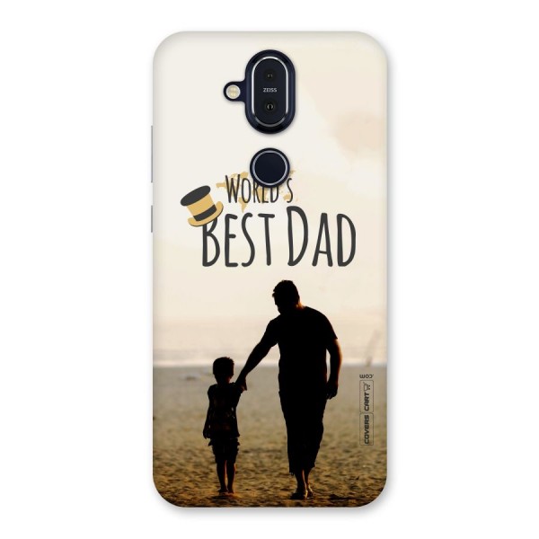 Worlds Best Dad Back Case for Nokia 8.1