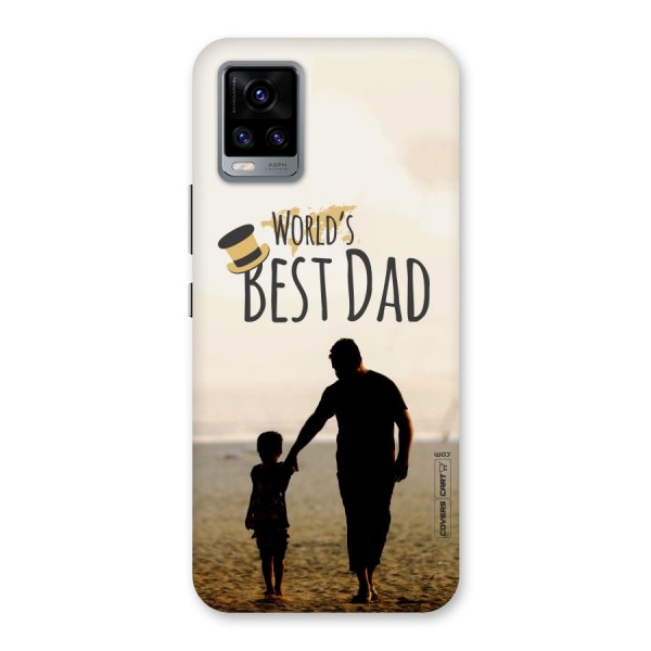 Worlds Best Dad Back Case for Vivo V20