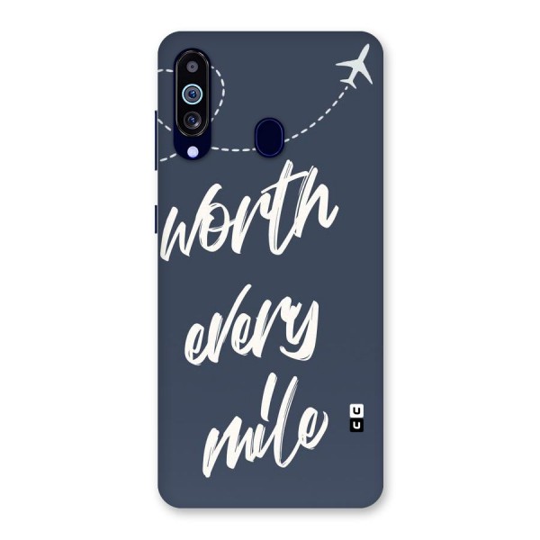 Worth Every Mile Back Case for Galaxy A60