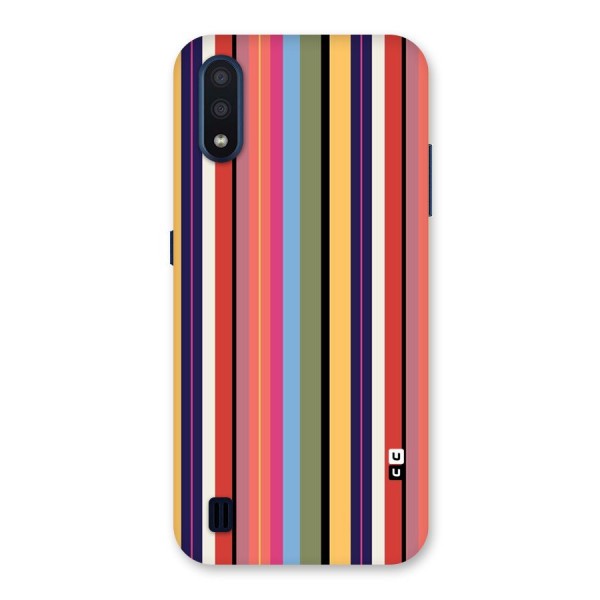 Wrapping Stripes Back Case for Galaxy M01