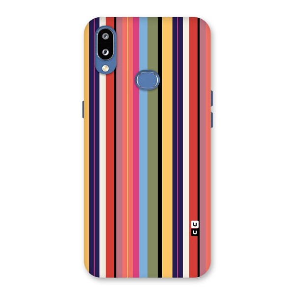 Wrapping Stripes Back Case for Galaxy M01s