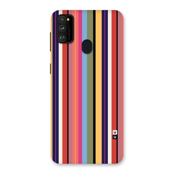 Wrapping Stripes Back Case for Galaxy M21