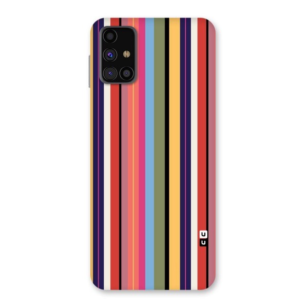 Wrapping Stripes Back Case for Galaxy M31s