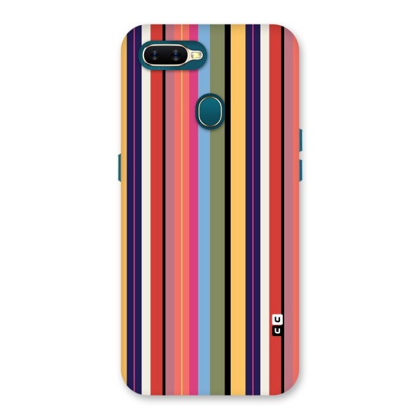 Wrapping Stripes Back Case for Oppo A12