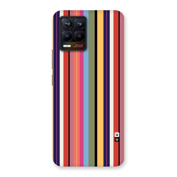 Wrapping Stripes Back Case for Realme 8